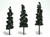 Woodland Scenics - Rm Conifer Trees 6'-7' 3pk - 1562