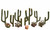 Woodland Scenics - Cactus 1/2' - 2 1/2' - 3600