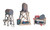 Woodland Scenics - 3 Fuel Stands - 212
