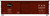 Accurail - Ho 36'Dbl Sht Wood Boxcar P&R - 1805