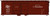 Accurail - Ho 40'Rib-Side DD Boxcar MILW - 3981