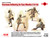 ICM Models - German Infantry in Gas Masks 4 1:35 - 35695