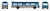 Rapido Trains - N Fishbowl Bus Generic Blue/Silver - 573096