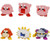 Nanoblock - Kirby 6pc Assortment #1 Nanoblock  Bx-6 - 22270