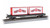 Bachmann - Flat Car w/ containers #80701 - 16615