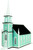 Atlas Model Railroad Co. - Ho Church - 708