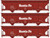 Accurail - Ho 3bay Cvd Hopper Atsf 3#Set - 8035