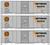 Accurail - Ho AAR BOXCAR SP 3#Set - 8105