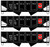 Accurail - HO Reading Panel Side Twin Hopper 3pk - 2881
