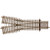 Atlas O Scale Trains - 2rail Wye Turnout - 7074