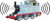 Bachmann - Ho Thomas Engine W/sd - 58701