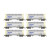 Rapido Trains - Ho Sodium Chlorate Hopper Procor 6pk #1 - 172001