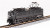 Broadway Limited - N PRR P5a Boxcab Undec W/sd Freight - 3964