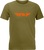 Fly Racing - Youth Fly Corporate Tee Olive/orange Ys - 352-0676YS