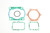 Athena - Top End Gasket Kit Yam - P400485600490 Athena - Top End Gasket Kit Yam - P400485600490