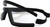 Bobster - Wrap Around Sunglasses Black W/clear Lens - BW201C