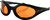 Bobster - Foamerz Sunglasses Black W/amber Lens - ES114A Bobster - Foamerz Sunglasses Black W/amber Lens - ES114A