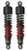 Burly Brand - Stiletto Shocks 12.5" Black Fxd 91-17 - B28-1252