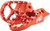 Flo Motorsports - Pro Series Foot Pegs Orange - FPEG-795-4ORG