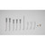 E-flite - Linkage Set: F-16 Falcon-gray 80mm Edf - 87891