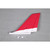 FMS - Vert Stabilizer: Futura 1060mm - PW103RED