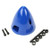 Dubro Products - 4 Pin Spinner,2-3/4 Blue - 294 Dubro Products - 4 Pin Spinner,2-3/4 Blue - 294