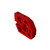 Arrma - Aluminum Motor Plate (red) - 320483