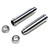 Axial - Shock Body And Cap, Alum, 10x59.5mm (2): Rbx10 - 233025