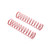 Axial - Spring 12.5x60mm 1.13lbs -white (2) (red Springs) - 31606