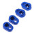 Hot Racing - Cnc Aluminum Hinge Pin Capture Bushings X-mx - XMX5421M06