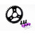 Hot Racing - Steel Spur Gear (38t 1.0 Mod)(purple): Traxxas - SRVO438