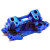 Integy - Front Bulkhead, Blue: Stampede, Slash - T7952BL