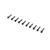 Losi - 12mm Wheel Hex Screwpins (10): Mini Lmt - 212051
