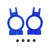 Redcat Racing - Front Aluminum Hub Carriers, Blue (1pr) - 50005 Redcat Racing - Front Aluminum Hub Carriers, Blue (1pr) - 50005