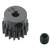 Robinson Racing Products - Hard Blackened Steel Mini Pinion 2mm, .5 Mod 16t - 1816