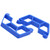 RPM -  nerf Bars, Blue: Tra Lcg Slash 2wd - 73865