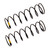 Team Associated - Rear Shock Springs, yellow, 2.30 lb/in, L61mm - 91841