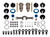 Team Associated - Shock Kit, 13x23mm - 91994