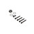 Team Losi Racing - Clutch Pins & Hardware: 8x - 241053