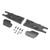 Team Losi Racing - Rear Arms, Mud Guards, Inserts (2): 8xt - 244070