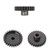 TEKNO RC - M5 Pinion Gear (27t, Mod1, 5mm Bore, M5 Set Screw) - 4187