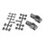 TEKNO RC - Rear Hubs (adjustable Roll Center, L/r, Eb410.2) - 6576