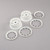 Losi - Wheel & Beadlock Set, White (2): 5ive-t 2.0 - 45026 Losi - Wheel & Beadlock Set, White (2): 5ive-t 2.0 - 45026