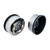 Team Associated - Drag Rear Wheels, 2.2 / 3, 12 Mm Hex, Blk Chrome - 71076