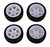 Team Associated - Hoonitruck Wheels and Tires, Rubber - 31893
