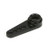 Dynamite - 1/2 Machined Aluminum Servo Arm: 25t Fut Black - 2531