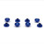 Reefs RC - Servo Washers 8pk - Blue - REEFS52