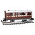Bachmann Industries - O Thomas & Friends Toby's Museum Coach - 97007