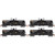 Athearn - Ho Ath 42' Chemical Tank, Hcpx #1195/1198/1202/1206 (4) - -1306 Athearn - Ho Ath 42' Chemical Tank, Hcpx #1195/1198/1202/1206 (4) - -1306