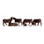 Woodland Scenics - Ho Black Angus Cows - A1955
